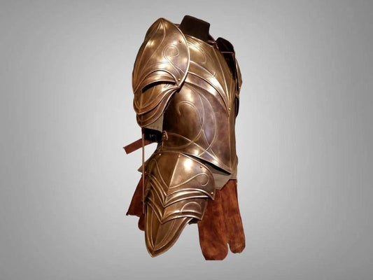 Medieval Elven Cuirass Armor - Larp Elven Costume - Medieval wearable LOTR Half